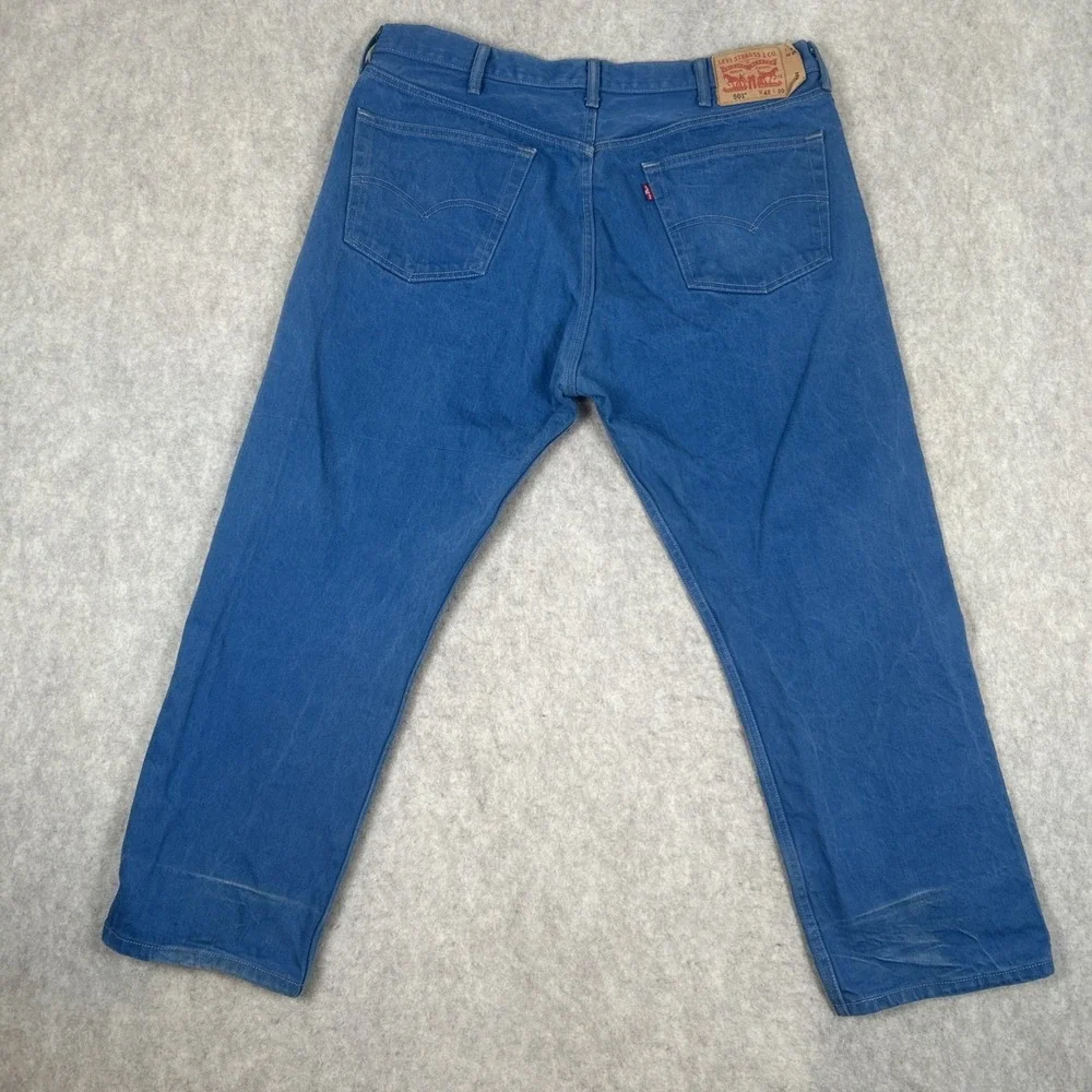 Men's‎ vintage Turquoise Levi's 501 Buton Fly Jeans 42x30
